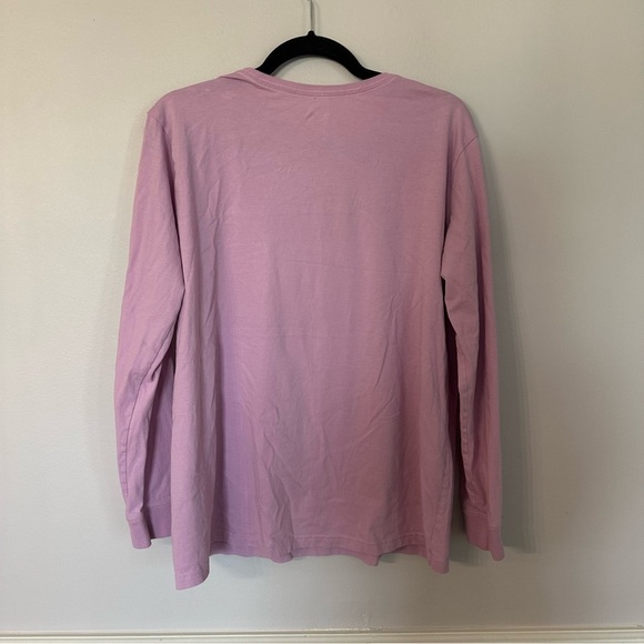 Columbia Women’s Long Sleeve Crewneck Graphic Striped Bear T-Shirt Sz XL GUC - Picture 7 of 7